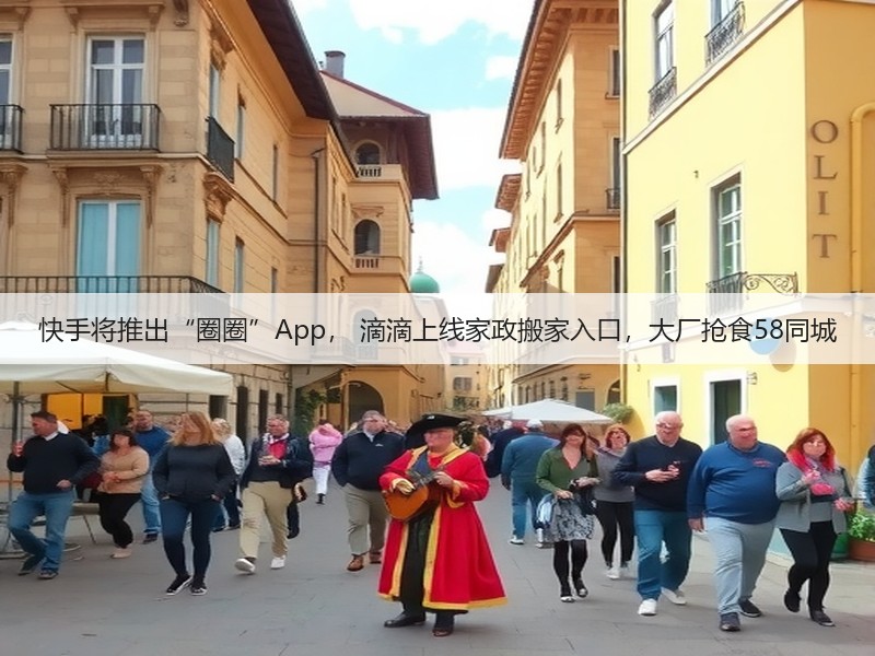 快手将推出“圈圈”App, 滴滴上线家政搬家入口,大厂抢食58同城(图1) 快手将推出“圈圈”App, 滴滴上线家政搬家入口,大厂抢食58同城(图1)