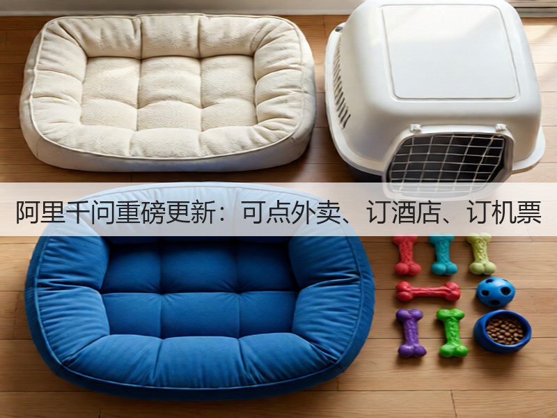 阿里千问重磅更新：可点外卖、订酒店、订机票(图3)