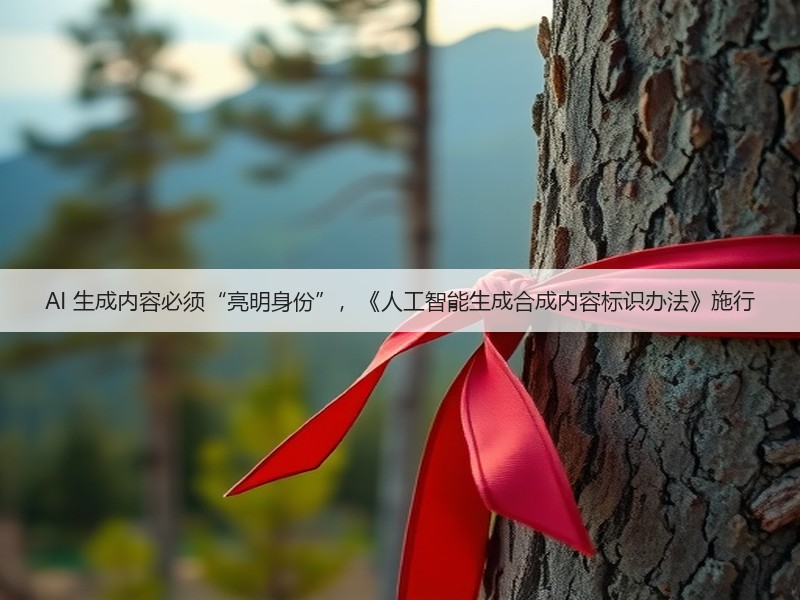 AI 生成内容必须“亮明身份”，《人工智能生成合成内容标识办法》施行(图3)