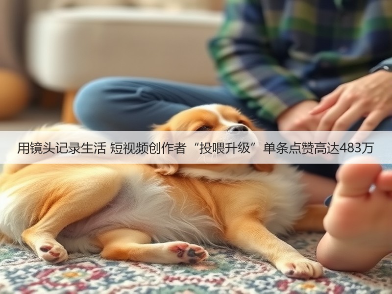 用镜头记录生活 短视频创作者“投喂升级”单条点赞高达483万(图3)