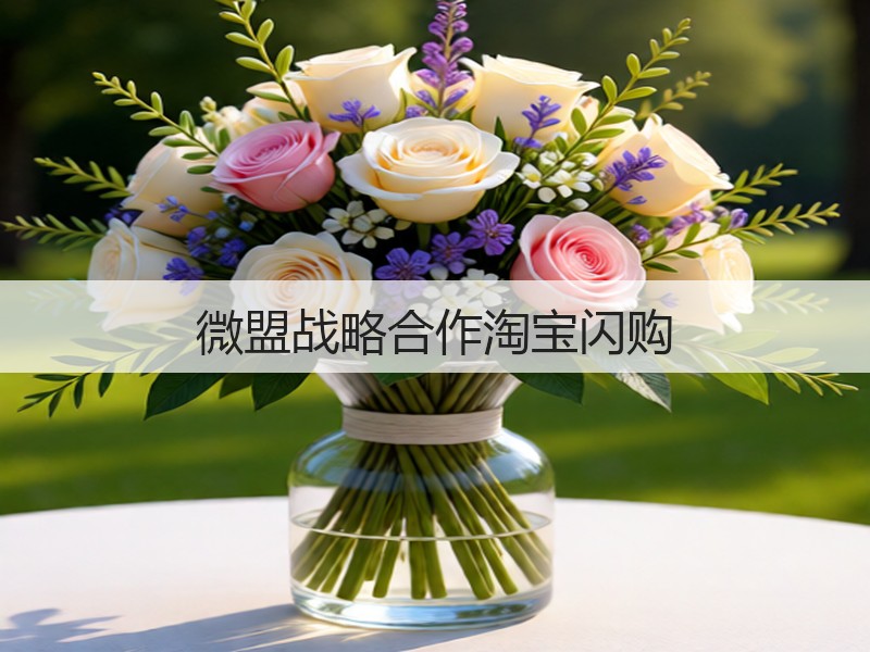 微盟战略合作淘宝闪购(图3)