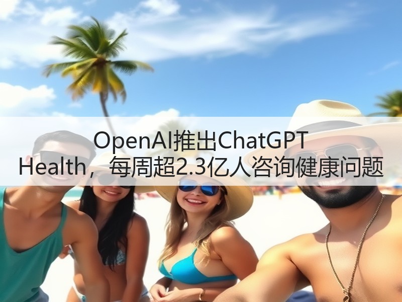 OpenAI推出ChatGPT Health,每周超2.3亿人咨询健康问题(图3) OpenAI推出ChatGPT Health,每周超2.3亿人咨询健康问题(图3)