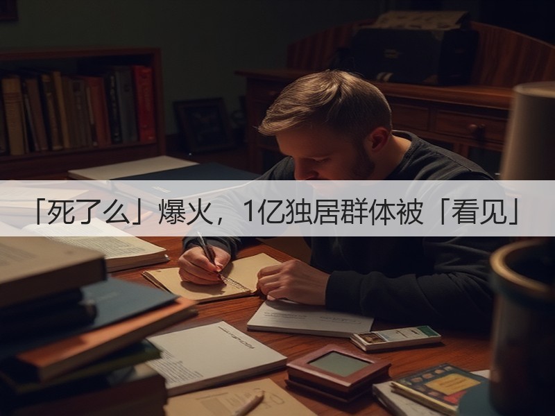 「死了么」爆火,1亿独居群体被「看见」(图3) 「死了么」爆火,1亿独居群体被「看见」(图3)