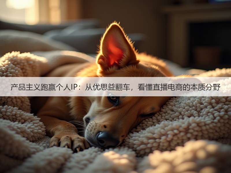 产品主义跑赢个人IP:从优思益翻车,看懂直播电商的本质分野(图2) 产品主义跑赢个人IP:从优思益翻车,看懂直播电商的本质分野(图2)