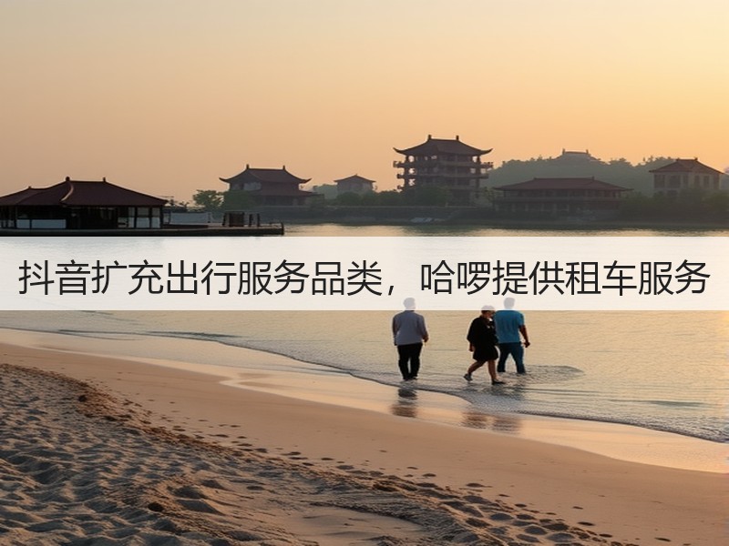 抖音扩充出行服务品类，哈啰提供租车服务(图3)