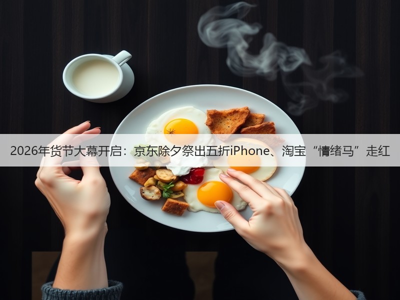 2026年货节大幕开启：京东除夕祭出五折iPhone、淘宝“情绪马”走红(图3)