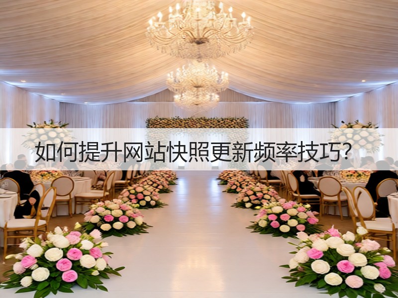 如何提升网站快照更新频率技巧?(图2) 如何提升网站快照更新频率技巧?(图2)
