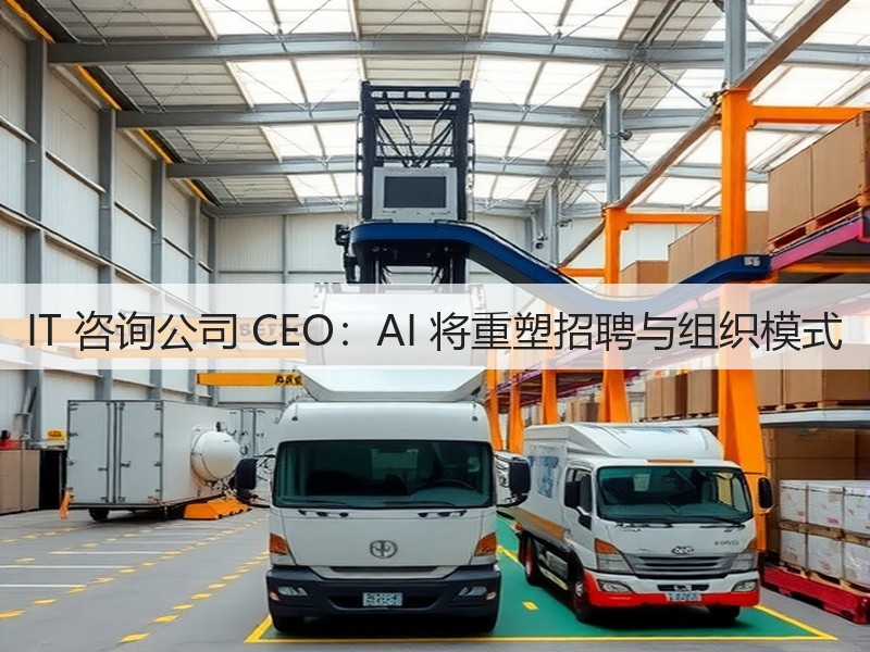 IT 咨询公司 CEO:AI 将重塑招聘与组织模式(图1) IT 咨询公司 CEO:AI 将重塑招聘与组织模式(图1)