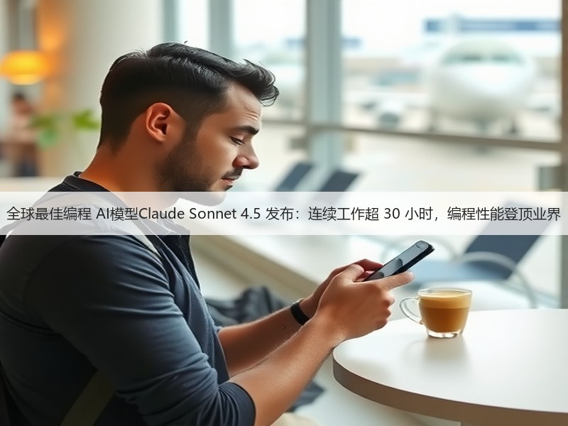 全球最佳编程 AI模型Claude Sonnet 4.5 发布:连续工作超 30 小时,编程性能登顶业界(图1) 全球最佳编程 AI模型Claude Sonnet 4.5 发布:连续工作超 30 小时,编程性能登顶业界(图1)