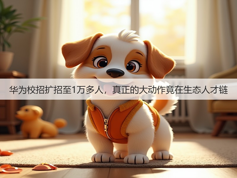 华为校招扩招至1万多人，真正的大动作竟在生态人才链(图3)