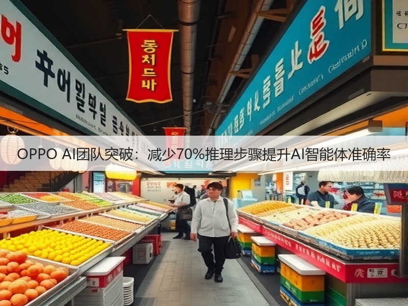 OPPO AI团队突破：减少70%推理步骤提升AI智能体准确率(图2)