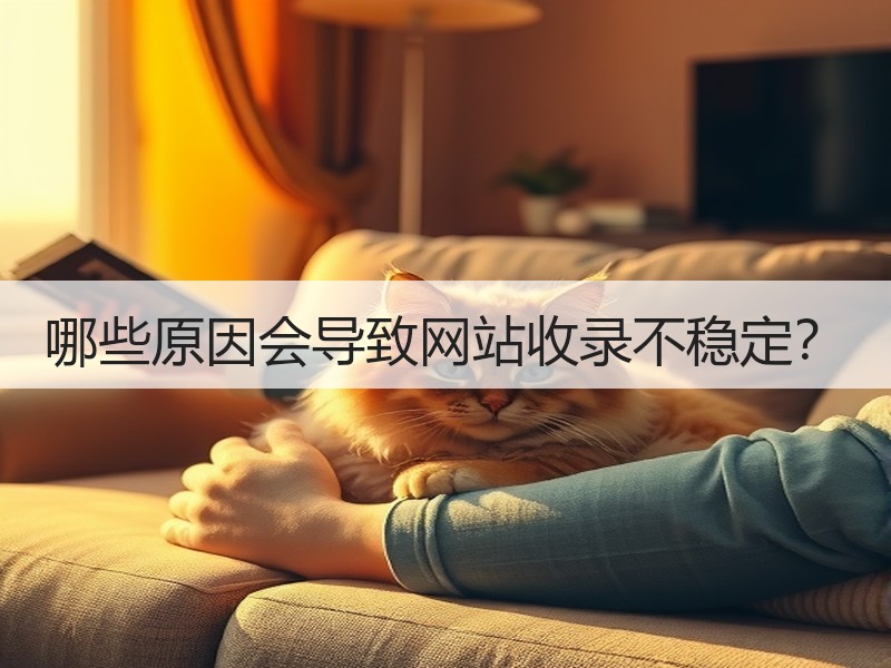 哪些原因会导致网站收录不稳定？