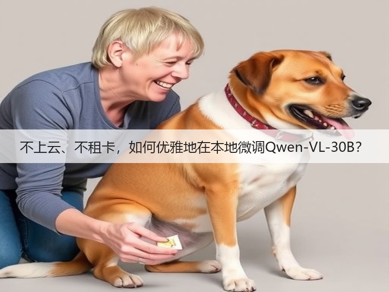 不上云、不租卡,如何优雅地在本地微调Qwen-VL-30B?(图3) 不上云、不租卡,如何优雅地在本地微调Qwen-VL-30B?(图3)