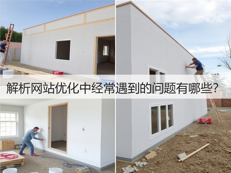 解析网站优化中经常遇到的问题有哪些？(图2)