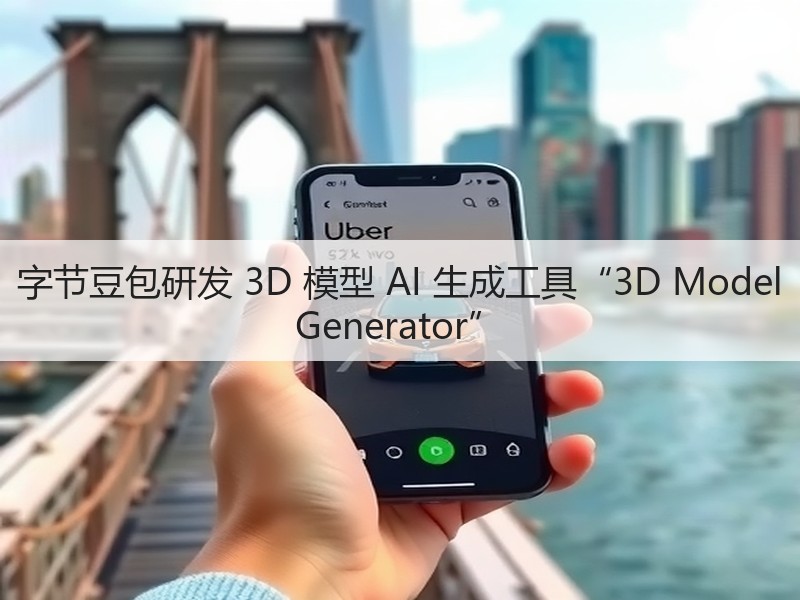 字节豆包研发 3D 模型 AI 生成工具“3D Model Generator”(图3)
