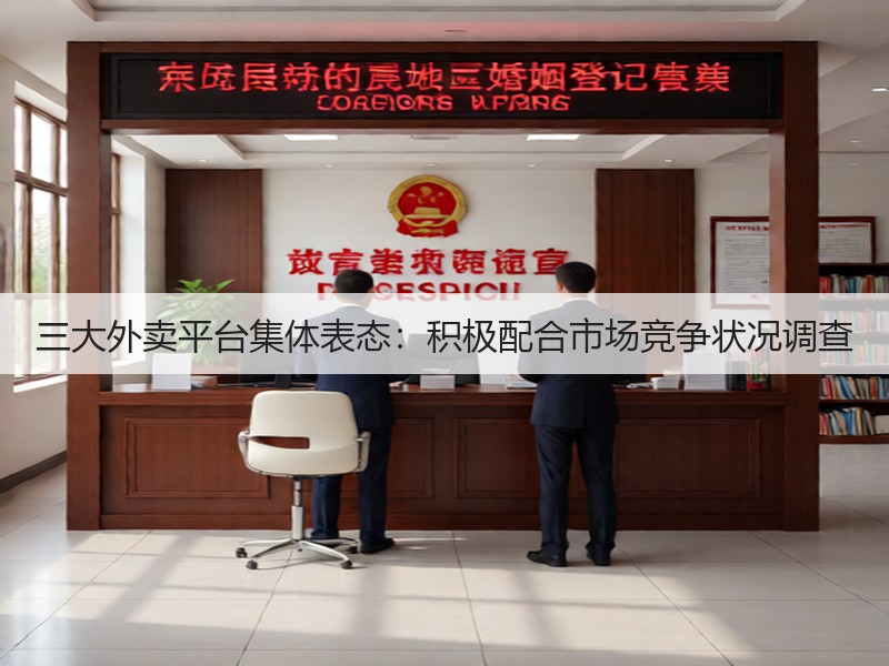 三大外卖平台集体表态:积极配合市场竞争状况调查(图2) 三大外卖平台集体表态:积极配合市场竞争状况调查(图2)