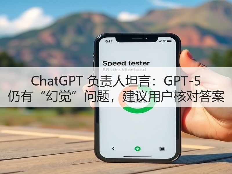 ChatGPT 负责人坦言：GPT-5 仍有“幻觉”问题，建议用户核对答案(图3)