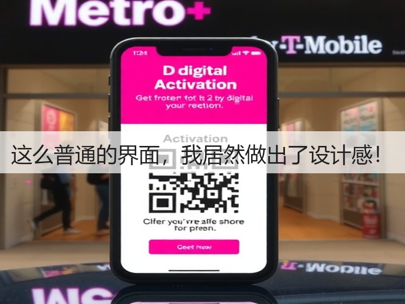这么普通的界面，我居然做出了设计感！(图1)