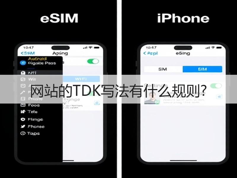 网站的TDK写法有什么规则?