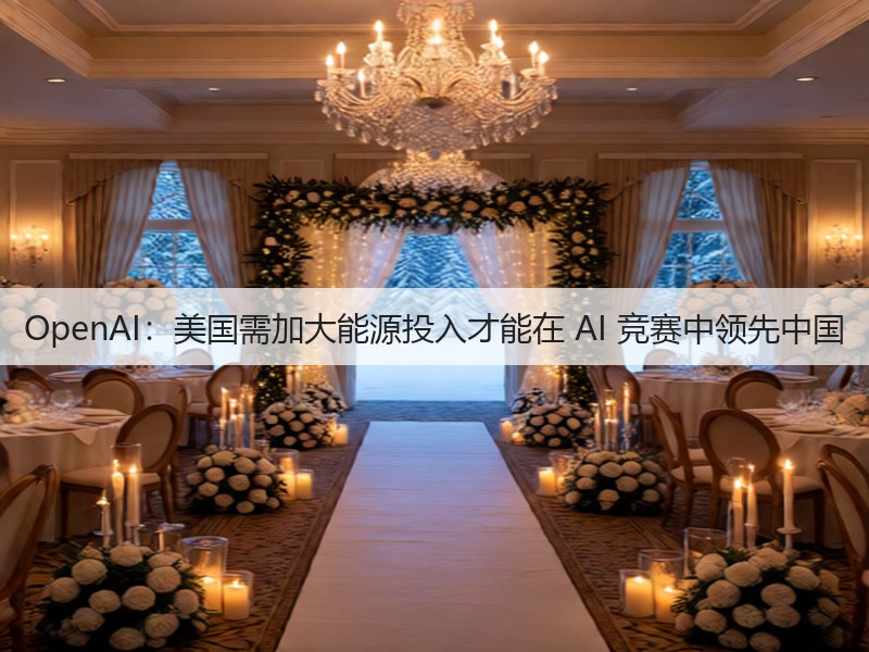 OpenAI：美国需加大能源投入才能在 AI 竞赛中领先中国(图1)