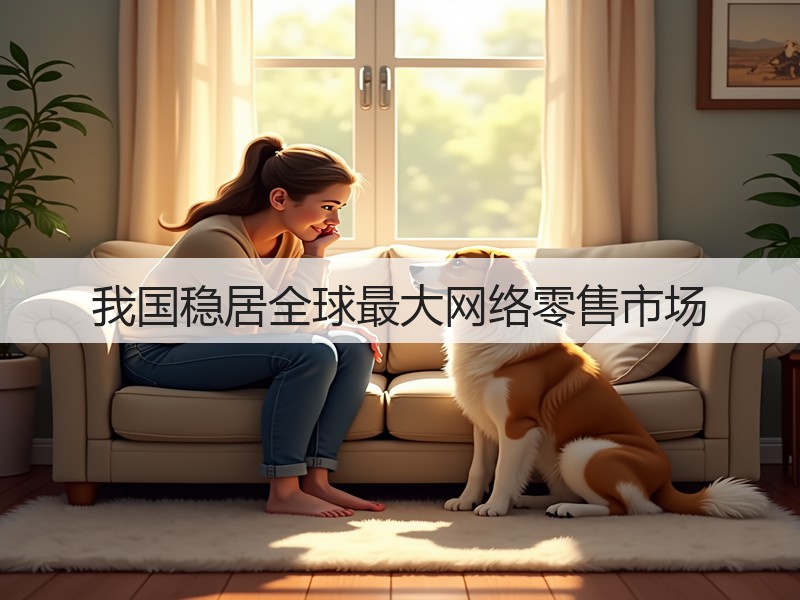我国稳居全球最大网络零售市场(图2)