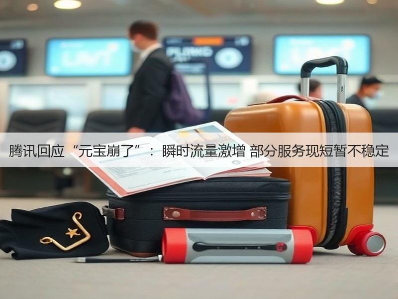 腾讯回应“元宝崩了”：瞬时流量激增 部分服务现短暂不稳定(图3)