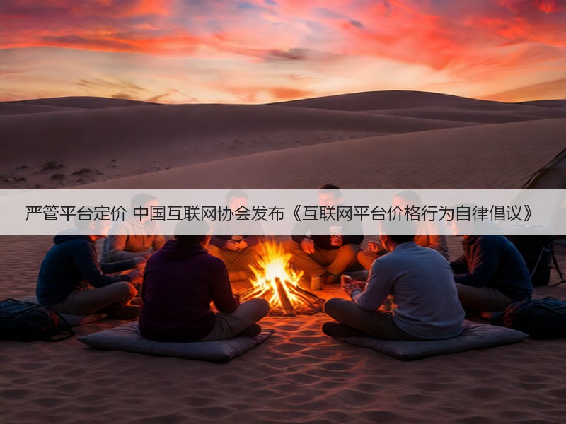 严管平台定价 中国互联网协会发布《互联网平台价格行为自律倡议》(图3)