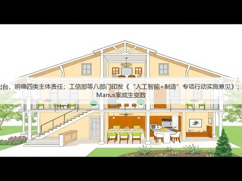 【钛晨报】直播电商监管新规出台,明确四类主体责任;工信部等八部门印发《“人工智能+制造”专项行动实施意见》;违反技术出口管制?Meta收购Manus案或生变数(图2) 【钛晨报】直播电商监管新规出台,明确四类主体责任;工信部等八部门印发《“人工智能+制造”专项行动实施意见》;违反技术出口管制?Meta收购Manus案或生变数(图2)