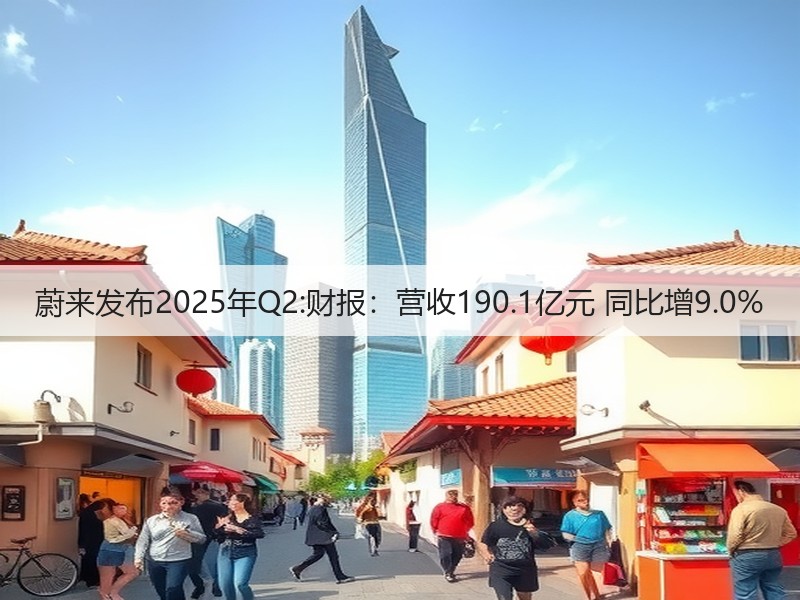 蔚来发布2025年Q2:财报：营收190.1亿元 同比增9.0%(图3)