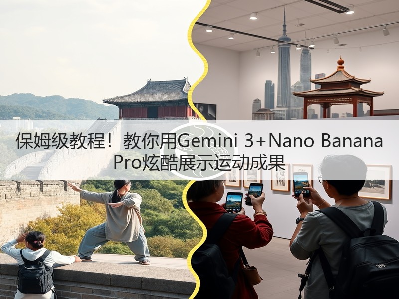 保姆级教程！教你用Gemini 3+Nano Banana Pro炫酷展示运动成果(图3)