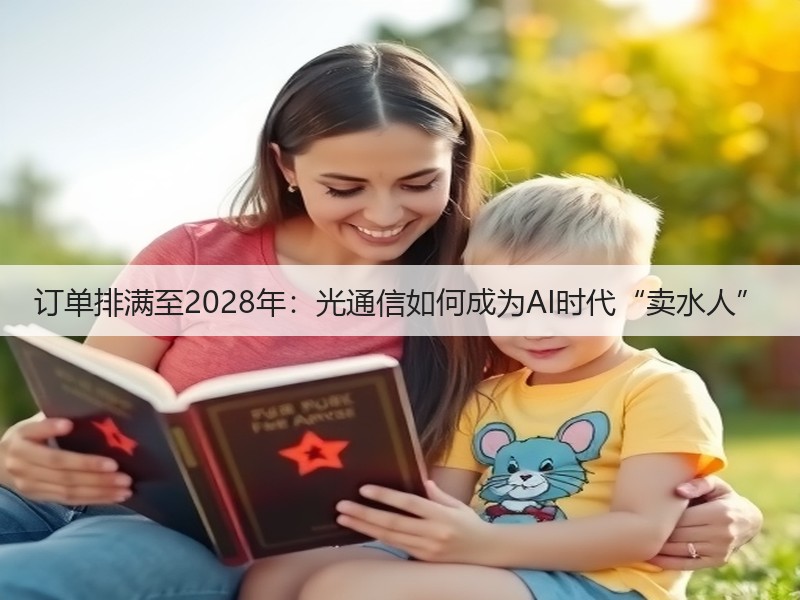订单排满至2028年:光通信如何成为AI时代“卖水人”(图2) 订单排满至2028年:光通信如何成为AI时代“卖水人”(图2)
