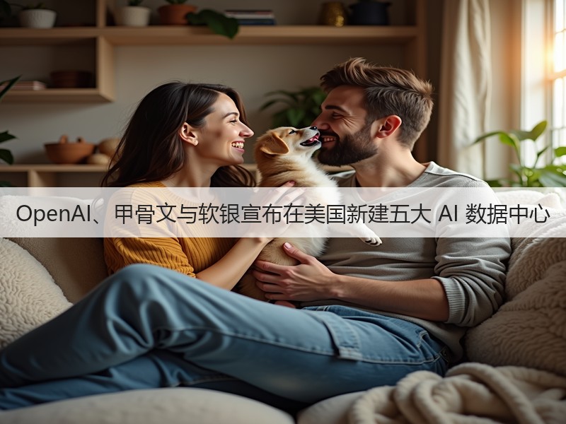 OpenAI、甲骨文与软银宣布在美国新建五大 AI 数据中心(图3)