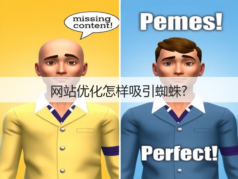 网站优化怎样吸引蜘蛛?(图1) 网站优化怎样吸引蜘蛛?(图1)
