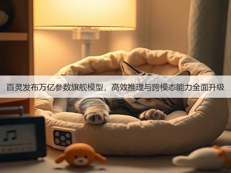 百灵发布万亿参数旗舰模型，高效推理与跨模态能力全面升级