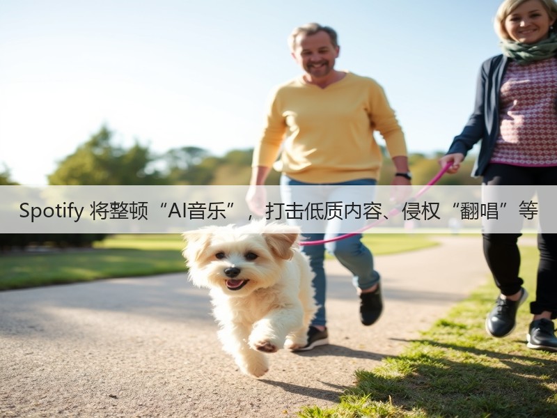 Spotify 将整顿“AI音乐”,打击低质内容、侵权“翻唱”等(图1) Spotify 将整顿“AI音乐”,打击低质内容、侵权“翻唱”等(图1)