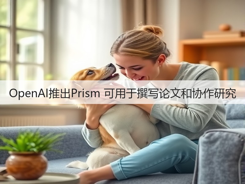 OpenAI推出Prism 可用于撰写论文和协作研究(图2)