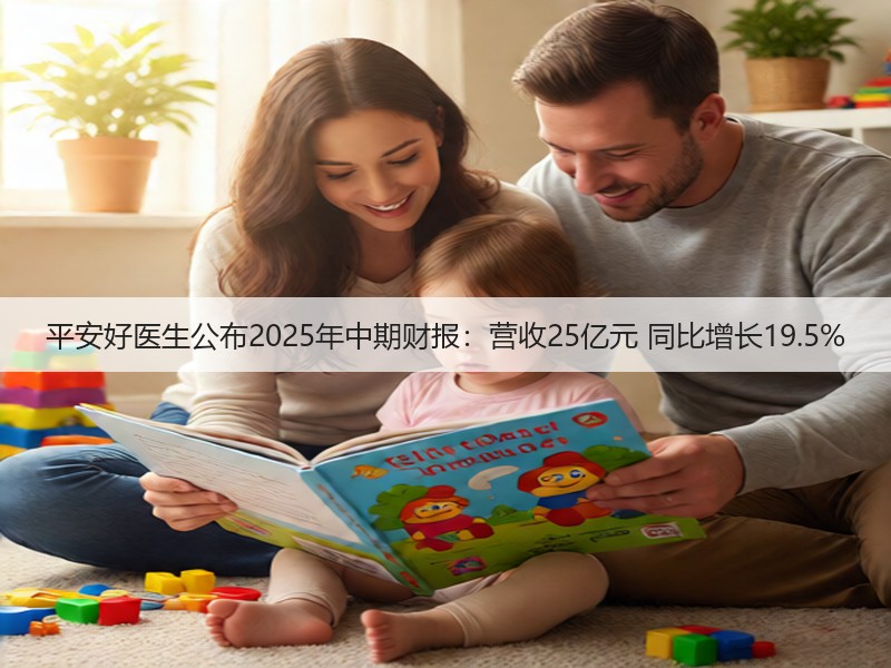 平安好医生公布2025年中期财报：营收25亿元 同比增长19.5%(图3)