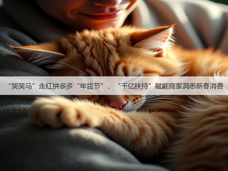 “哭哭马”走红拼多多“年货节”，“千亿扶持”赋能商家洞悉新春消费(图3)