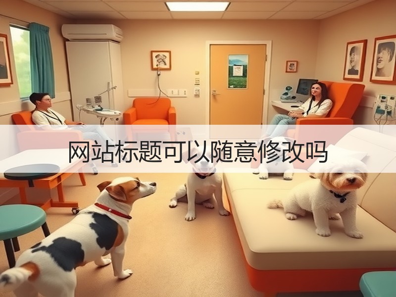 网站标题可以随意修改吗