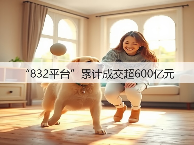 “832平台”累计成交超600亿元(图3)