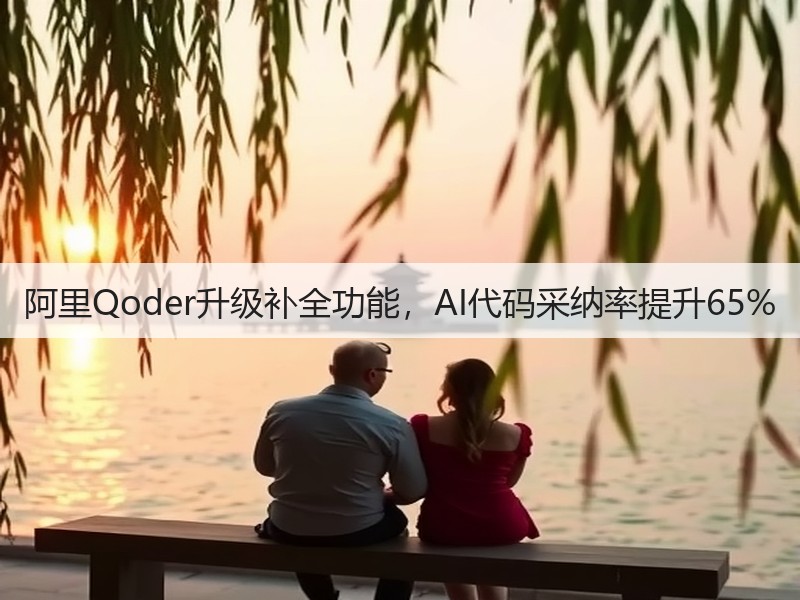 阿里Qoder升级补全功能，AI代码采纳率提升65%(图2)