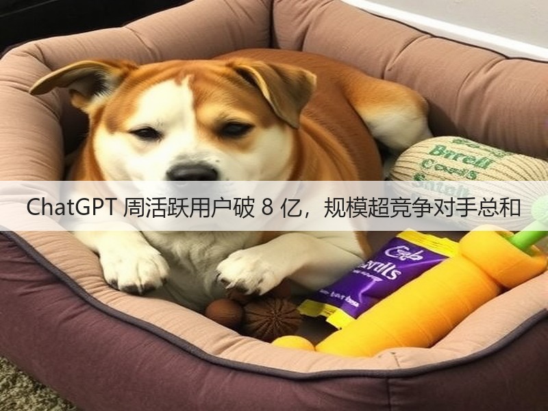 ChatGPT 周活跃用户破 8 亿,规模超竞争对手总和(图3) ChatGPT 周活跃用户破 8 亿,规模超竞争对手总和(图3)