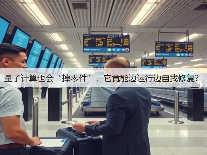 量子计算也会“掉零件”，它竟能边运行边自我修复？(图2)