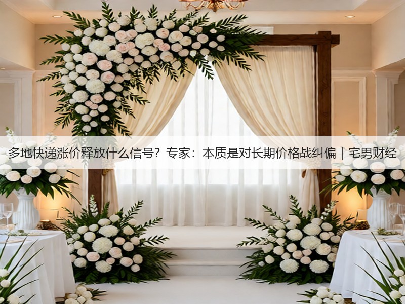多地快递涨价释放什么信号？专家：本质是对长期价格战纠偏｜宅男财经(图3)