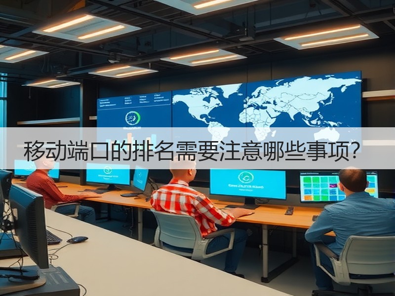 移动端口的排名需要注意哪些事项？(图3)