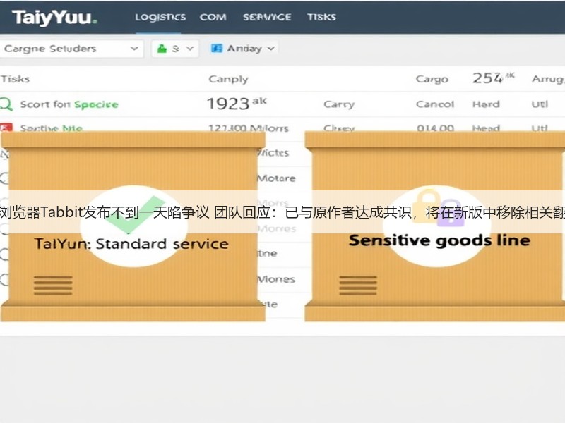 美团AI浏览器Tabbit发布不到一天陷争议 团队回应：已与原作者达成共识，将在新版中移除相关翻译项目(图2)