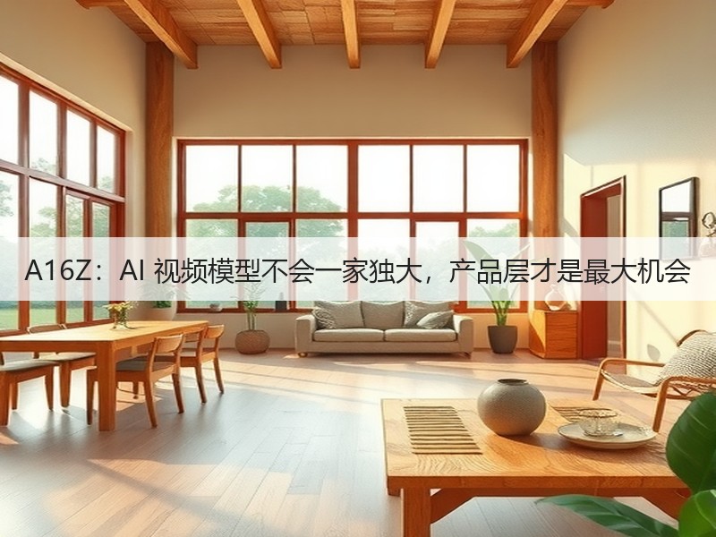 A16Z:AI 视频模型不会一家独大,产品层才是最大机会(图1) A16Z:AI 视频模型不会一家独大,产品层才是最大机会(图1)