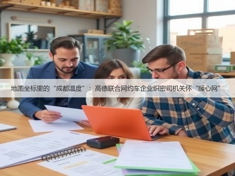 地图坐标里的“成都温度”：高德联合网约车企业织密司机关怀“暖心网”(图2)