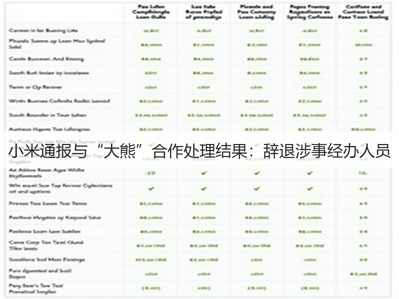 小米通报与“大熊”合作处理结果：辞退涉事经办人员(图3)