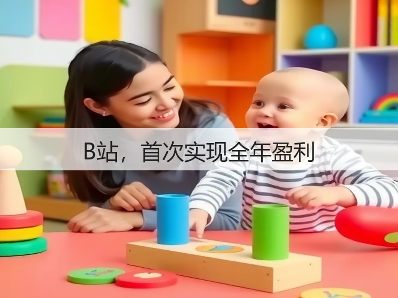 B站，首次实现全年盈利(图3)